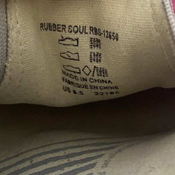 Taos Footwear Rubber Soul Slip On Canvas Sneakers Gray Size 6.5 - Picture 9 of 10